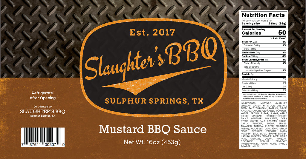 Mustard BBQ Sauce